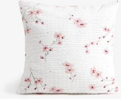 Goldea krepp párnahuzat - cseresznyevirágok 50 x 70 cm