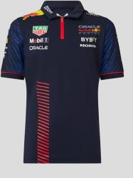  Red Bull Racing galléros póló, Max Verstappen, gyerek, kék, 2022 - 158