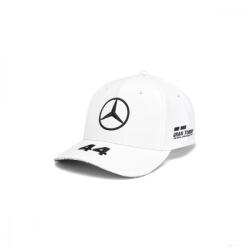  Mercedes Hamilton Baseball Cap, Adult, White, 2019
