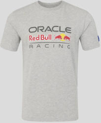  Red Bull póló, Oracle Red Bull Racing logó, laza szabású, szürke - 3XL