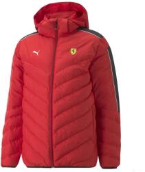  Ferrari Race MT7 Ecolite Down Kabát Rosso Corsa 2022 - 2XL