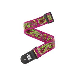 Daddario 50JS14 Joe Satriani Paisley Purple