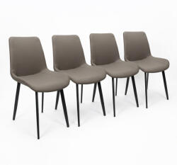 Inlea4Fun Étkezőszék 4 darab MAYA - szürke (IN13-0053) - kertaktiv