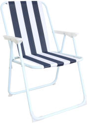 Linder Exclusiv Kerti szék - sötétkék csíkos (PO2600SB) - kertaktiv