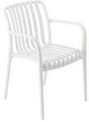 GardenLine Kerti szék 45, 5 × 57 × 81 cm - fehér (FAT8656) - kertaktiv