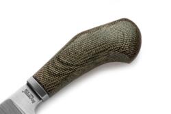 lionSTEEL Cuțit cu lamă fixă Lionsteel cu mâner micarta WILLY WL1 CVG