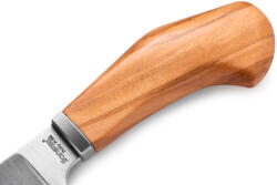 lionSTEEL Cuțit cu lamă fixă Lionsteel cu mâner din lemn de măslin WILLY WL1 UL