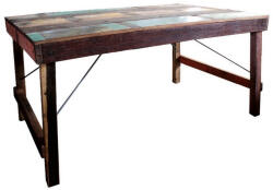 AdTrend Masa pliabila lemn masiv multicolor 180 x 90 x 80 cm (100577)