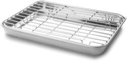 LACOR Tava din inox cu grilaj Lacor 15567, 40.5x30.5 cm, rezistenta la temperaturi extreme (15567) Tava