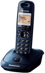 Panasonic Telefon fix wireless Panasonic KX-TG2511, ecran LCD 1, 4 inch, culoare albastru (KX-TG2511JTC)