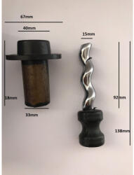 DDT Melc rotativ ( Snec ) pentru pompe submersibile QGD (C218-1617)
