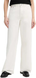 Calvin Klein Jeans The Wide Leg Raw Hem LV047F733G ASN-RG chalk white