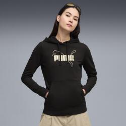PUMA ESS LOGO LAB Metallic Hoodie TR M | Femei | Hanorace | Negru | 691829-01
