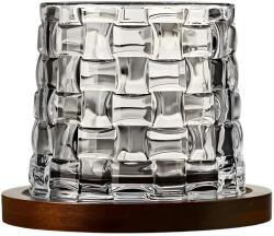 HARAHU Pahar de cristal pentru whisky - 280ml / tip2 KP39963 Pahar