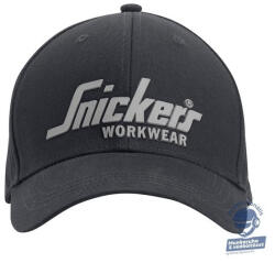 Snickers Logo Baseball Sapka - Fekete, Egy méret - 9041 (SNICKERS LOGO BASEBALL SAPKA - 9041)