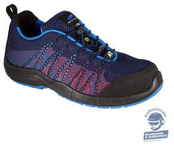 Aboutblu / Panther ABOUTBLU Le Mans S3 Src Munkavédelmi Félcipő - Sötétkék/piros, 36 - 5037602LA (ABOUTBLU LE MANS S3 SRC MUNKAVÉDELMI FÉLCIPŐ - 5037602LA)