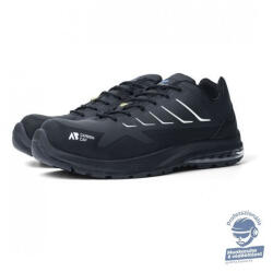 Aboutblu / Panther ABOUTBLU Mars Black Low S3 ESD SRC HRO félcipő - Fekete, 48 - 9041000LA (ABOUTBLU MARS BLACK LOW S3 ESD SRC HRO FÉLCIPŐ - 9041000LA)
