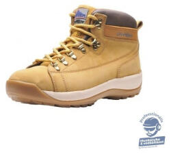 Portwest Steelite Mid Cut Nubuck Védőbakancs Sb Hro - Méz, 47 - FW31 (PORTWEST STEELITE MID CUT NUBUCK VÉDŐBAKANCS SB HRO - FW31)