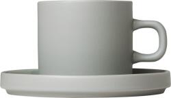 blomus Cană Pilar 200 ml mirage grey cu suport 2 buc (63911)