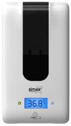 Simex Безконтактен дозатор за дезинфектант с термометър - бял (4073)