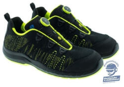 Aboutblu / Panther Aboutblu Le Mans Top Black Yellow S3 SRC ESD félcipő - Fekete/sárga, 41 - 5037611LA (ABOUTBLU LE MANS TOP BLACK YELLOW S3 SRC ESD FÉLCIPŐ - 5037611LA)