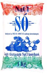  Tiszta só 1kg (99, 5% NaCl tartalmú)