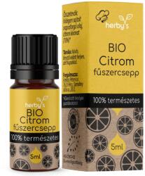 Herby's BIO Citrom fűszercsepp 5ml - egeszsegbolt