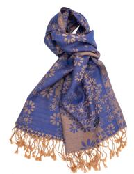 TOTOX Esarfa model margarete, pashma, 70 x 170cm, albastru