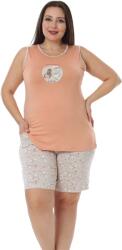 Bella Secret Pijama damă, 8025, maiou cu bretele cu pantalon scurt, Bella Secret