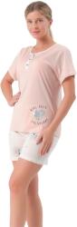 Bella Secret Pijama damă, 8038, tricou mânecă scurtă cu pantalon scurt, Bella Secret