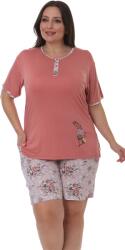 Bella Secret Pijama damă, 8069, tricou mânecă scurtă cu pantalon scurt, Bella Secret