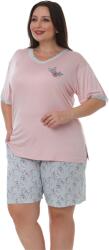 Bella Secret Pijama damă, 8053, tricou mânecă scurtă cu pantalon scurt, Bella Secret