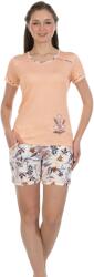 Bella Secret Pijama damă, 8012, tricou mânecă scurtă cu pantalon scurt, Bella Secret