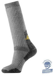Snickers Haevy Wool Hosszú Szárú Zokni - Szürke/fekete, 43-45 - 9210 (SNICKERS HAEVY WOOL HOSSZÚ SZÁRÚ ZOKNI - SZÜRKE/FEKETE, 43 - 9210)