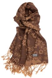 TOTOX Esarfa model margarete, pashma, 70 x 170cm, maro