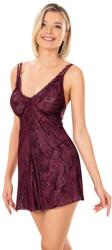 TOTO-X Pijama furou din satin, 8151, Bordeaux, Primoda