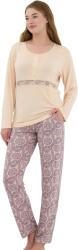 Bella Secret Pijama damă, 6232, bluză cu nasturi mânecă lungă cu pantalon lung, Bella Secret