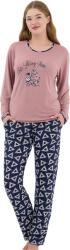 Bella Secret Pijama damă, 6236, bluză mânecă lungă cu pantalon lung, Bella Secret