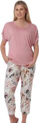 Bella Secret Pijama damă, 6166, tricou mânecă scurtă cu pantalon lung, Bella Secret