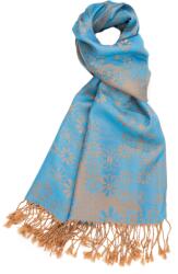 TOTOX Esarfa model margarete, pashma, 70 x 170cm, bleu