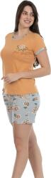 Bella Secret Pijama damă, 8020, tricou mânecă scurtă cu pantalon scurt, Bella Secret