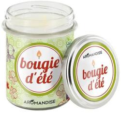 Aromandise Summer Citronella-Geránium szúnyogriasztó aromagyertya 150g