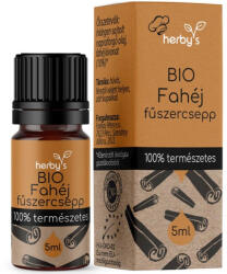Herby's BIO Fahéj fűszercsepp 5ml - egeszsegbolt