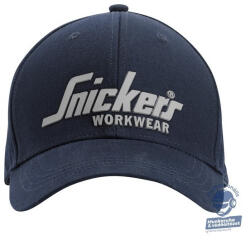 Snickers Logo Baseball Sapka - Sötétkék, Egy méret - 9041 (SNICKERS LOGO BASEBALL SAPKA - 9041)