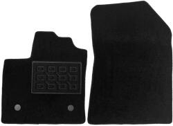 RapidAuto Set covorase auto din mocheta pentru Renault Express Van 2021-, negre, 2 piese (840745BLACK)