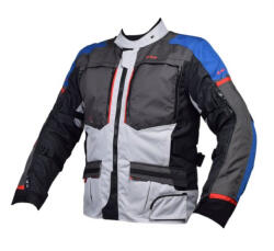LS2 Geaca moto barbati LS2 NORWAY, culoare albastru negru gri rosu, marime 3XL (AK64150F01268) - simoto