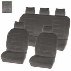 Carpoint Huse scaune auto universale gri Washington, set 9 piese (310313)