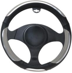 Automax Husa volan negru-gri din material cauciucat, pentru diametru 37-39 cm (7474)