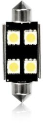 VECTA Set 2 becuri auto LED Vecta C10W Festoon 42 mm, 12V, Canbus, alb (4549)