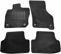 RapidAuto Covorase mocheta dedicate VW Golf 8 eTSI 2020-prezent, negre, set 4 bucati (840655BLACK)